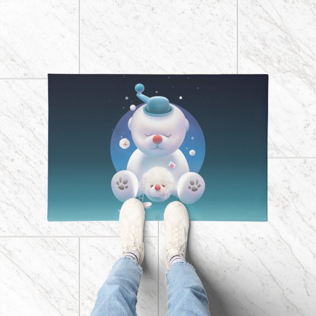 Bichon Ice Shaver Dreamland Fußmatte (Indoor)