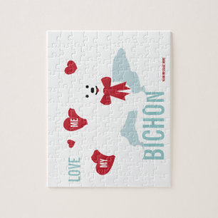 Bichon Liebhaber-Puzzlespiel Puzzle
