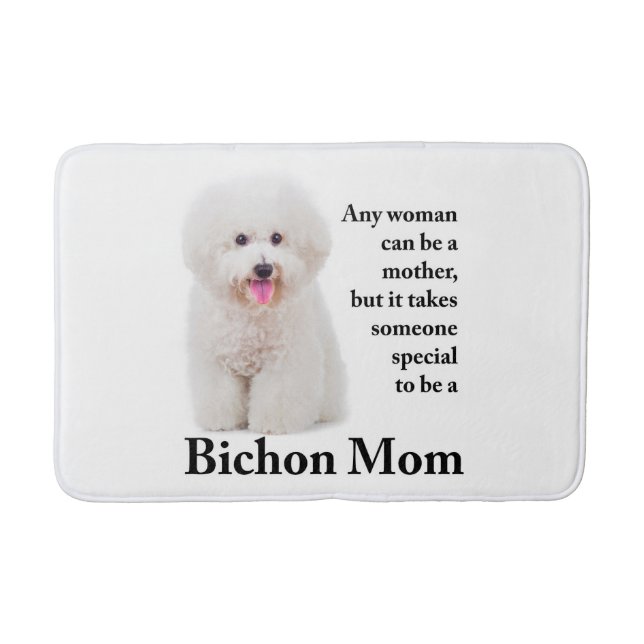 Bichon Mama Bath Mat Badematte (Vorderseite)