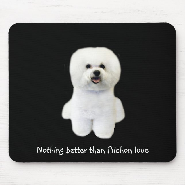Bichon Mousepad (Vorne)