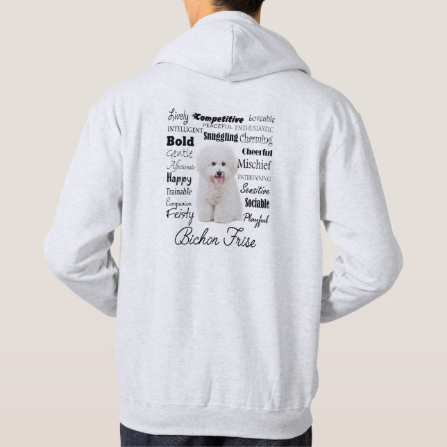 Bichon Traits Hoodie (Rückseite)