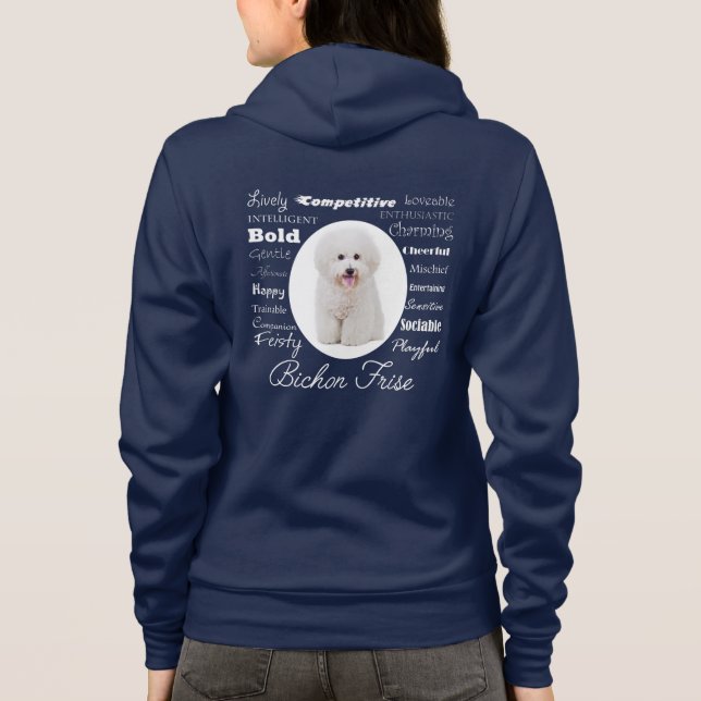 Bichon Traits Hoodie (Rückseite)