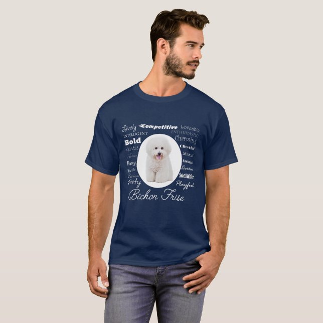 Bichon Traits T - Shirt (Vorne ganz)
