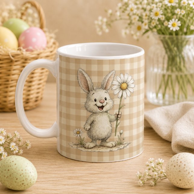 Bicolor Taza Happy Easter para café Kaffeetasse (Von Creator hochgeladen)