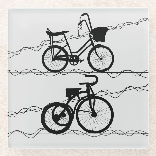 Bicycle Bicycle 2 Glasuntersetzer (Vorderseite)