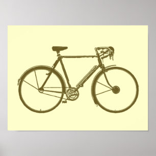 bicycle = bike = biking . nice poster