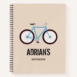 Bicycle Bike Design Notebook Journal Sketchbook Notizbuch
