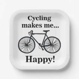 Bicycle Cycling Bicycling Cyclist Birthday Party Pappteller