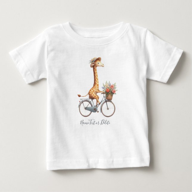 Bicycle Giraffe T - Shirt (Vorderseite)