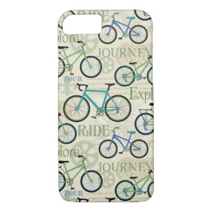 Bicycle Journey Blue Case-Mate iPhone Hülle
