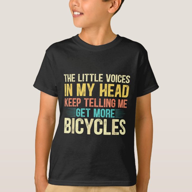 Bicycle Lover Funny Quote Cycling Humor  T-Shirt (Vorderseite)