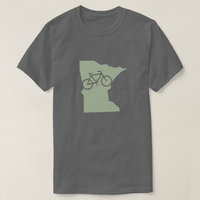 Bicycle Minnesota T - Shirt (Design vorne)