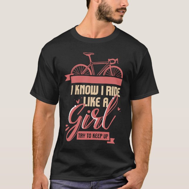 Bicycle road bike bicycles fun bicycle T-Shirt (Vorderseite)