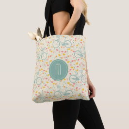 Bicycle und Blume Monogramm