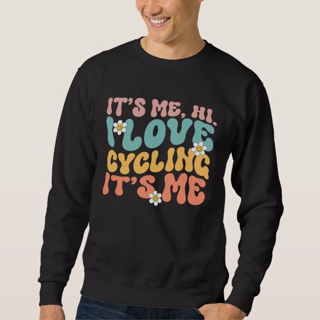 Bicycle  Women Girls Love Bike Cycle Cyclist Sweatshirt (Vorderseite)