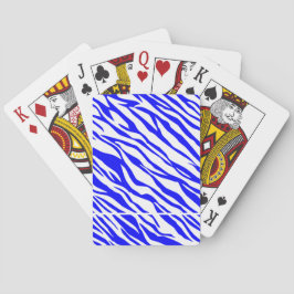 Bicycle x Katzglatt Blau/Weiß, grenzenloses Deck Spielkarten