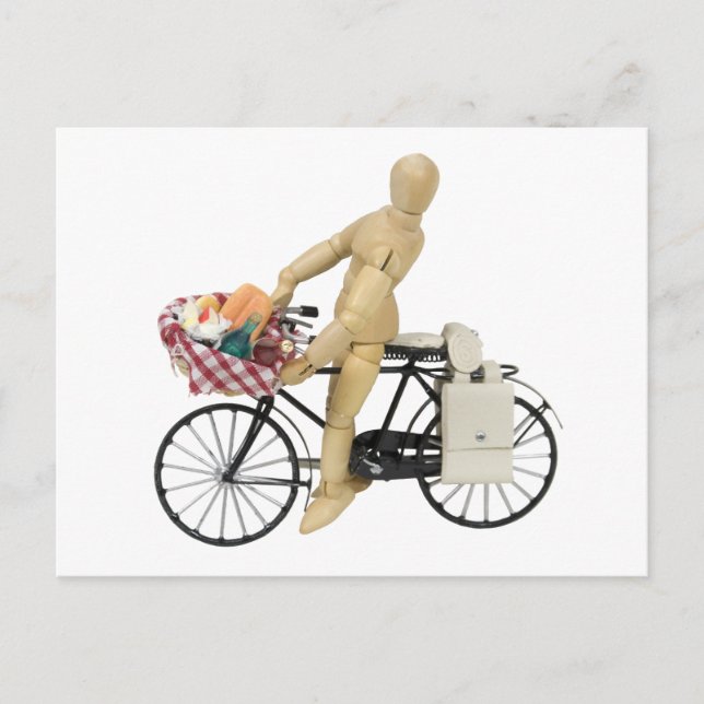 BicyclePicnicBasket120509 copy Postkarte (Vorderseite)
