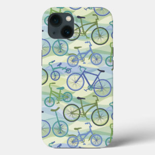Bicycles Blue Green iPhone Gehäuse Case-Mate iPhone Hülle