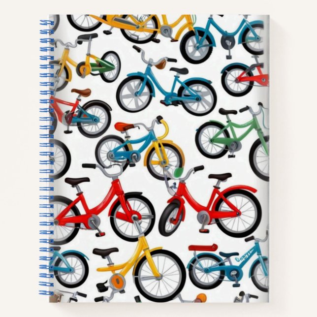 Bicycles Notizbuch (Vorderseite)