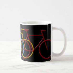 Bicyclesin3ColorsBig Tasse