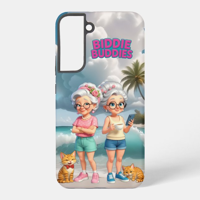 Biddie Buddies Brand Phone Case für Samsung Galaxy Hülle (Rückseite)