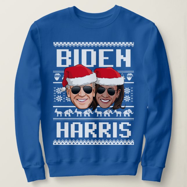 BIDEH HARRIS NUR CHRISTMAS SWEATER SWEATSHIRT (Design vorne)