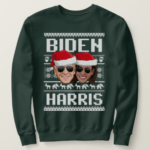 BIDEH HARRIS UGLY CHRISTMAS SWEATER SWEATSHIRT