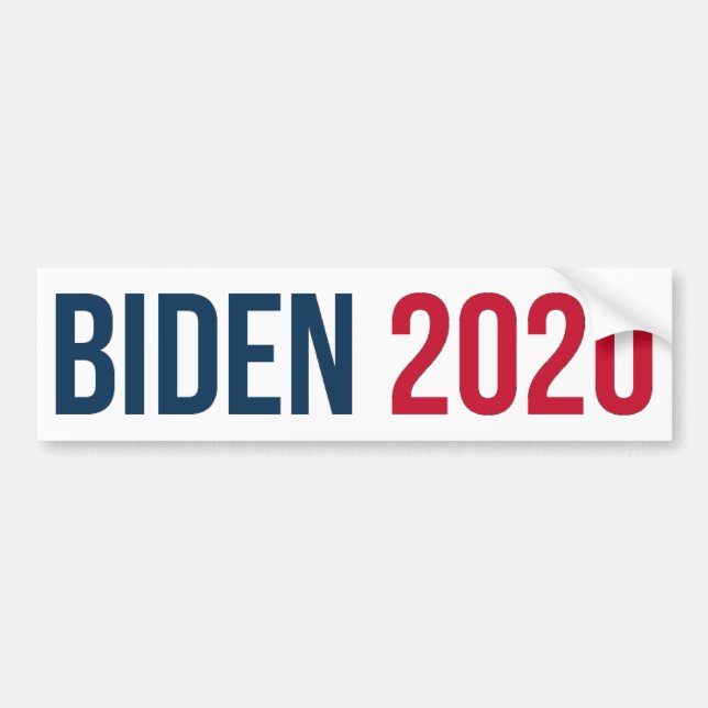 BIDEN 2020 AUTOAUFKLEBER (Vorne)
