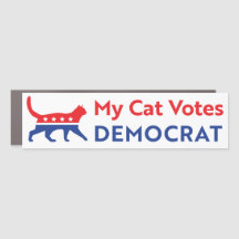 Biden 2020 - Meine Katze wählt Demokrat