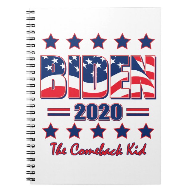 BIDEN-2020 NOTIZBLOCK (Vorderseite)