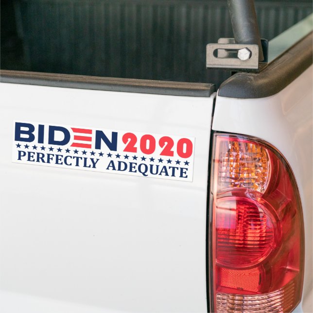 Biden 2020: PERFEKT ANGEMESSENER Autoaufkleber (Auf Lkw)