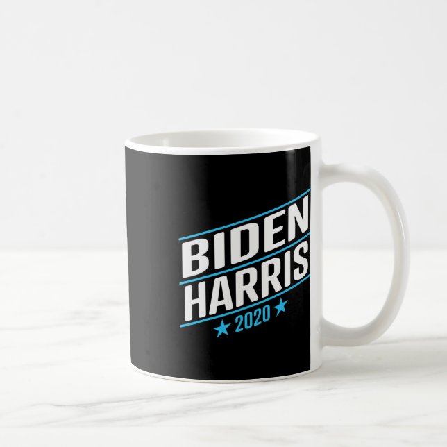 Biden 2020 und Kamala Harris auf dem Einzel-Ticket Kaffeetasse (Rechts)
