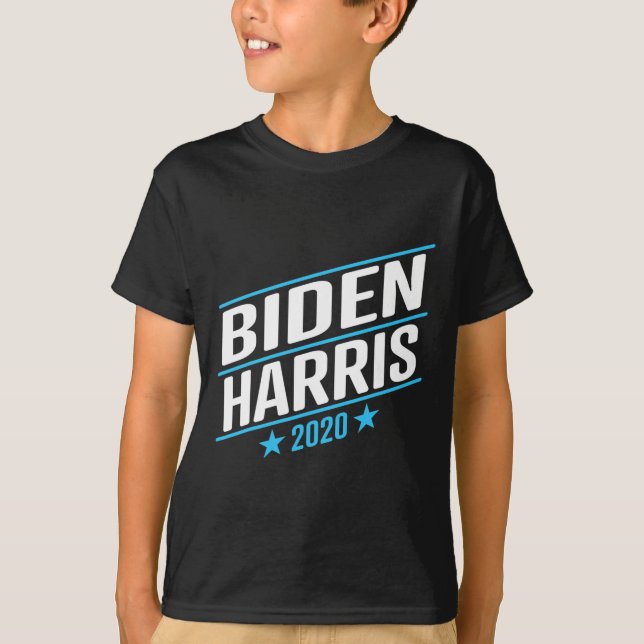Biden 2020 und Kamala Harris auf dem Einzel-Ticket T-Shirt (Vorderseite)