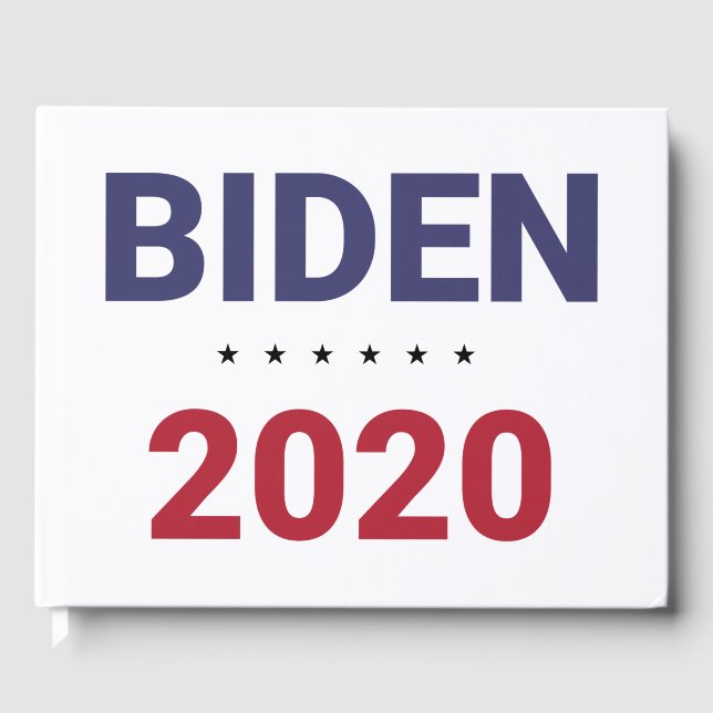 Biden 2020 (US-Wahl) Gästebuch (Vorderseite)