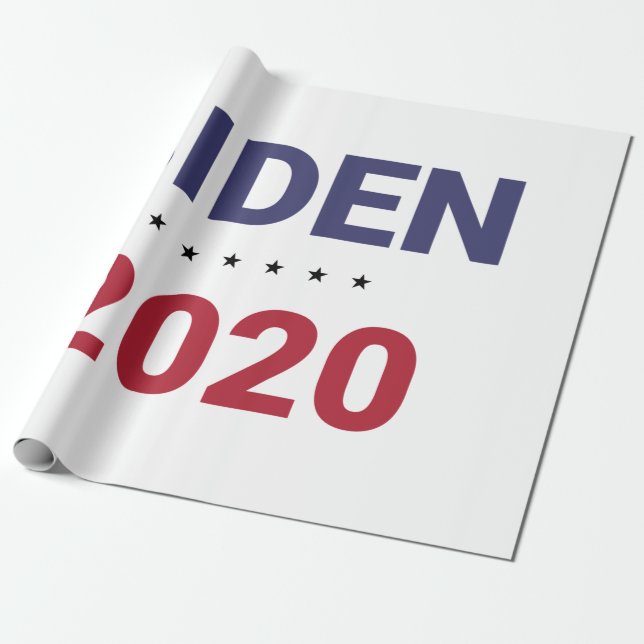 Biden 2020 (US-Wahl) Geschenkpapier (Ungerollt)