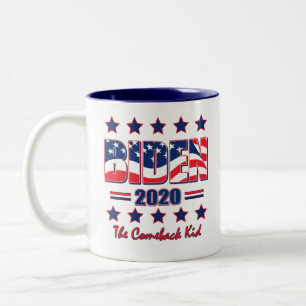 BIDEN-2020 ZWEIFARBIGE TASSE
