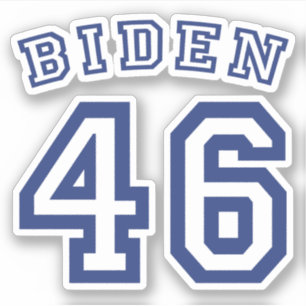BIDEN 46 AUFKLEBER