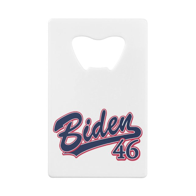 Biden-46 Geldbeutel Flaschenöffner (Rückseite)