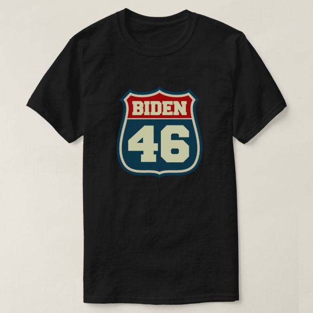 Biden 46 - Gewählter Celebrate Joe Biden 46. T-Shirt (Design vorne)