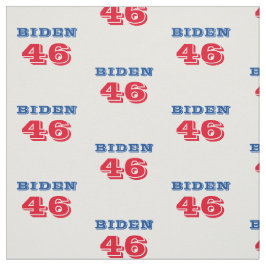 Biden 46 Kollegiatstil Stoff
