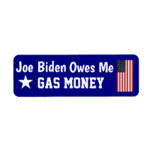 Biden besitzt Gas Money Label