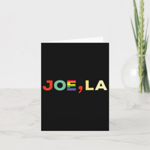 Biden Comma La Kamala Harris Funny Gay Pride Rainb Karte