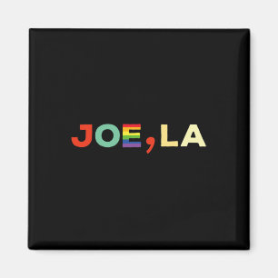 Biden Comma La Kamala Harris Funny Gay Pride Rainb Magnet