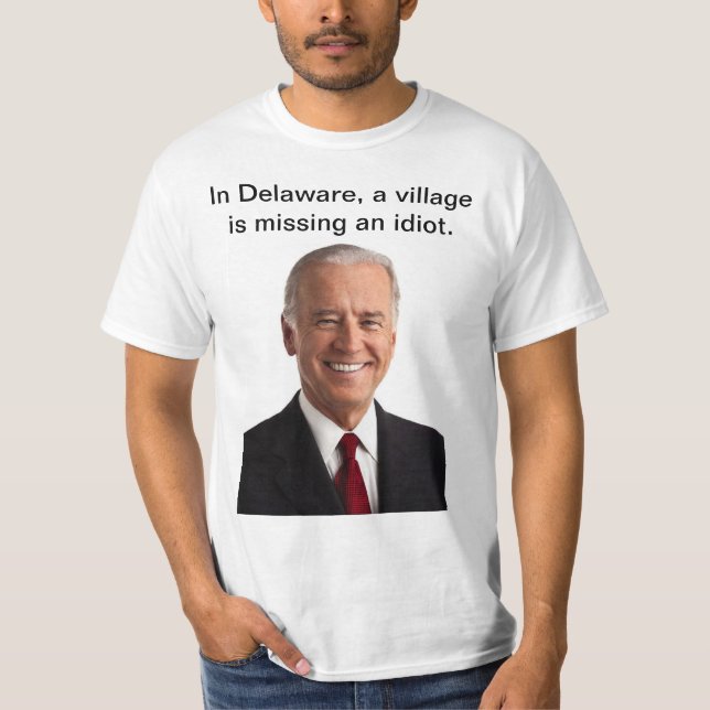 Biden - Dorfidiot T-Shirt (Vorderseite)