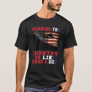 Biden Fahrrad fahren ist wie Rad fahren T-Shirt