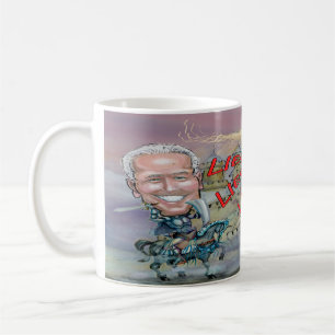 Biden Fending of Beast of Lies Kaffeetasse