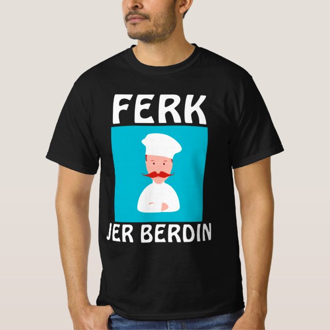 BIDEN FERK JER BERDIN VINTAGE T - Shirt (Vorderseite)