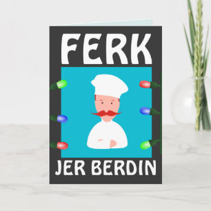 BIDEN FERK JER BERDIN VINTAGE T - Shirt Karte