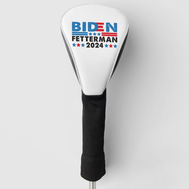 Biden Fetterman 2024 Golf Headcover (Vorderseite)