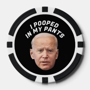 BIDEN FUNNY KACK Poker Chip